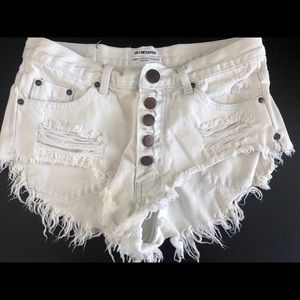One teaspoon bandit shorts size 23